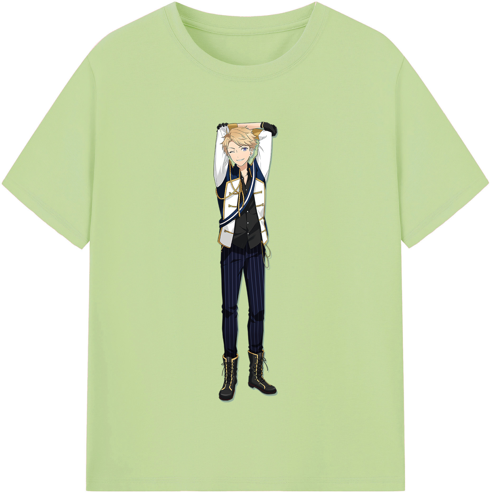 （画像用） あんさんぶるスターズ! Ensemble Stars 綿100％半袖Tシャツ（フロントプリント）